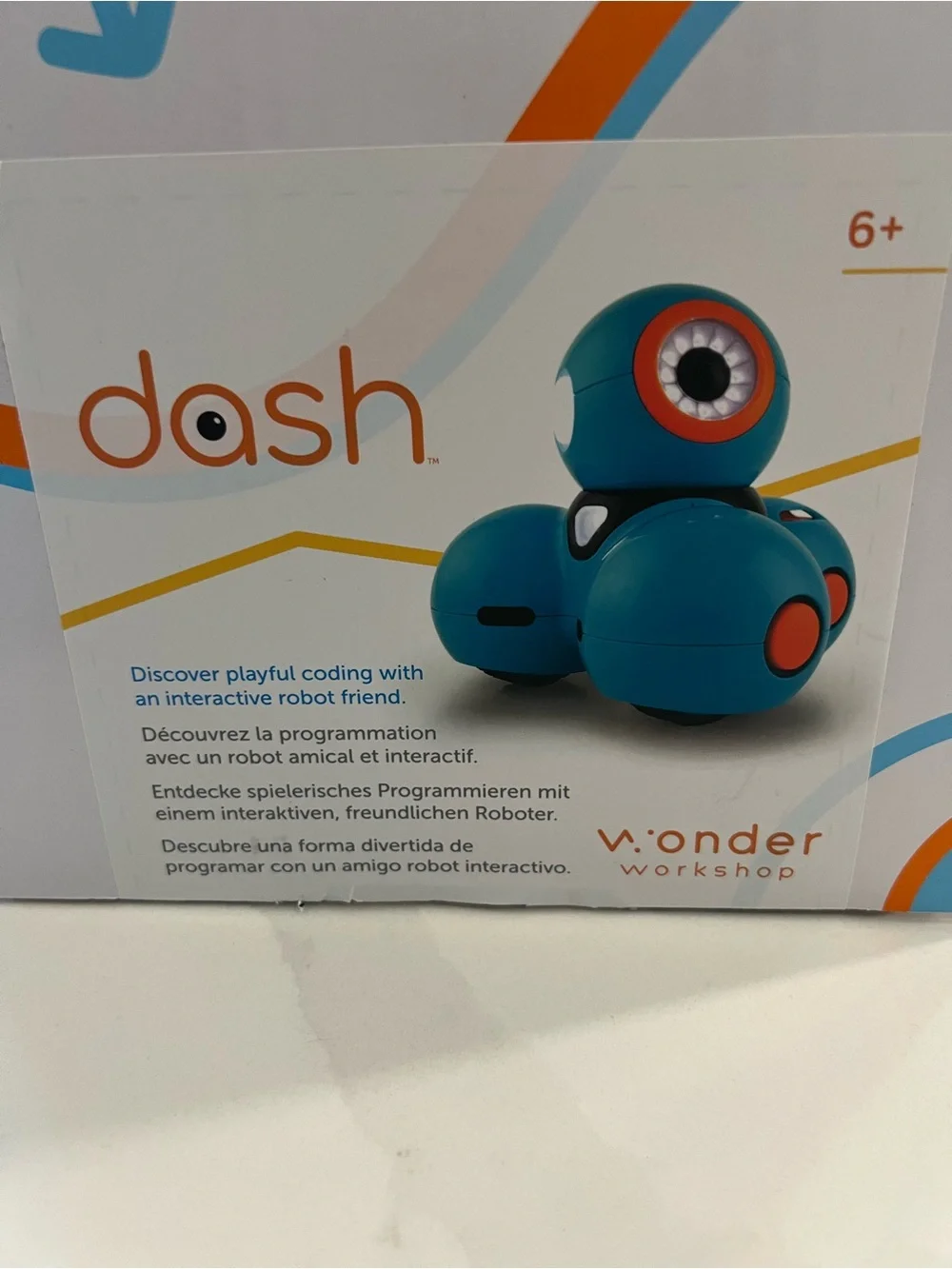 Wondershop Interactive Dash Coding Robot for STEM learning - Teal Blue